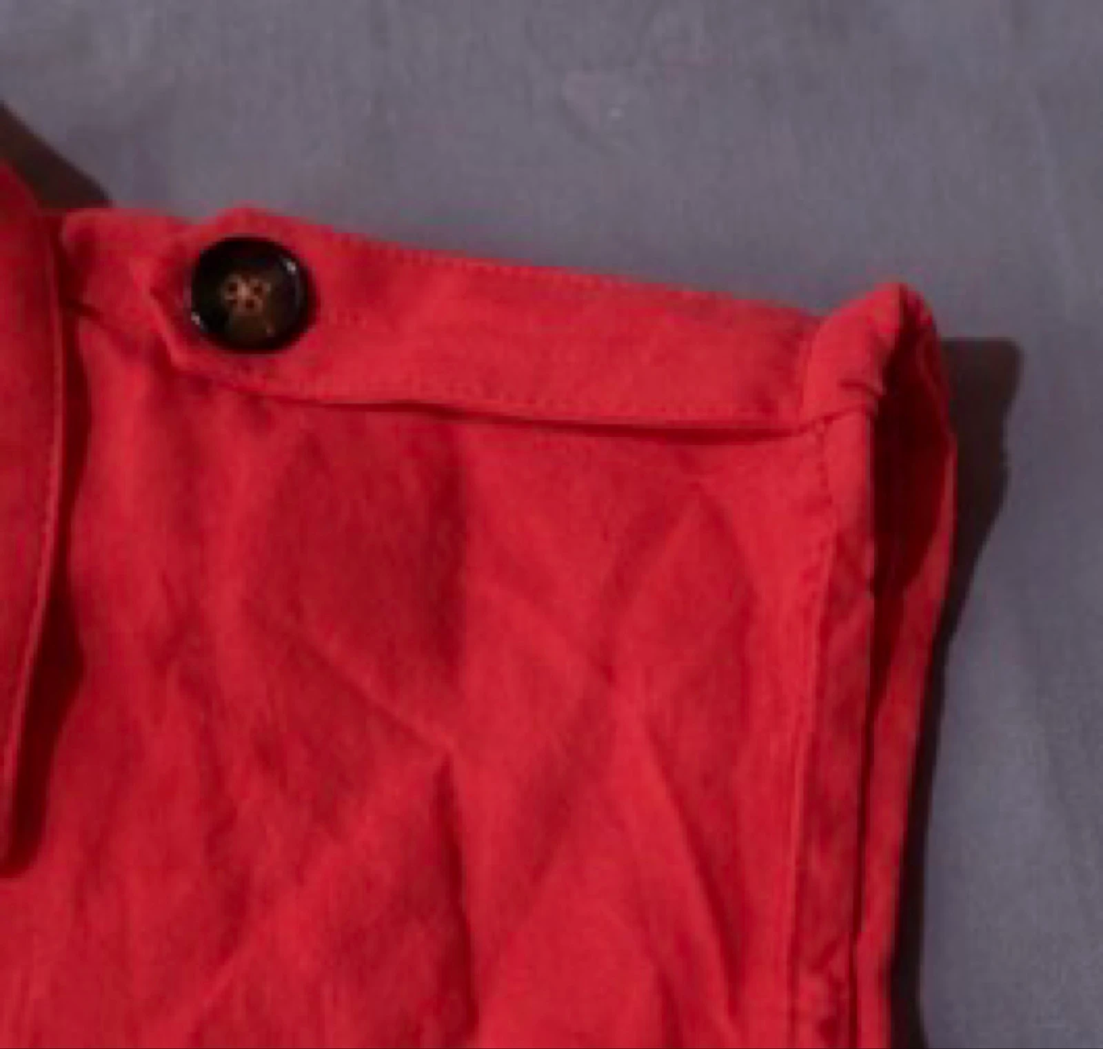 Bréal Sleeveless coral red fluid elegant shirt collar T40 – photo 5